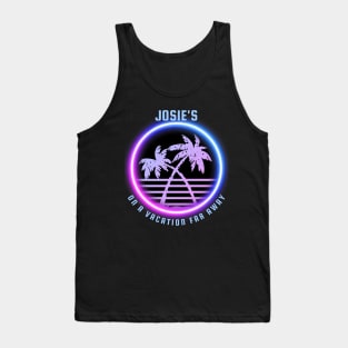 Josie's On A Vacation Far Away Tank Top